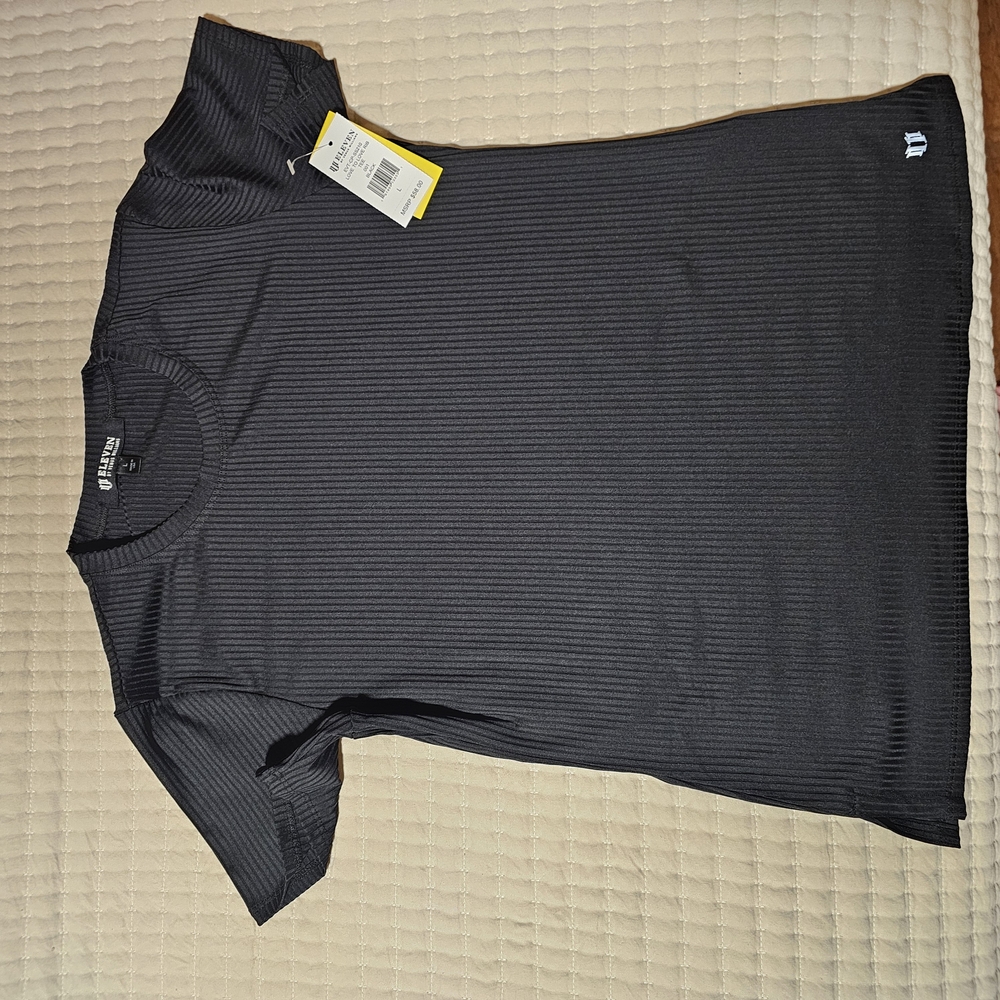 EleVen by Venus Williams Black Short Sleeve Tee